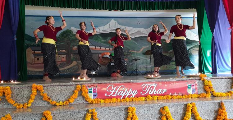 Girls dance